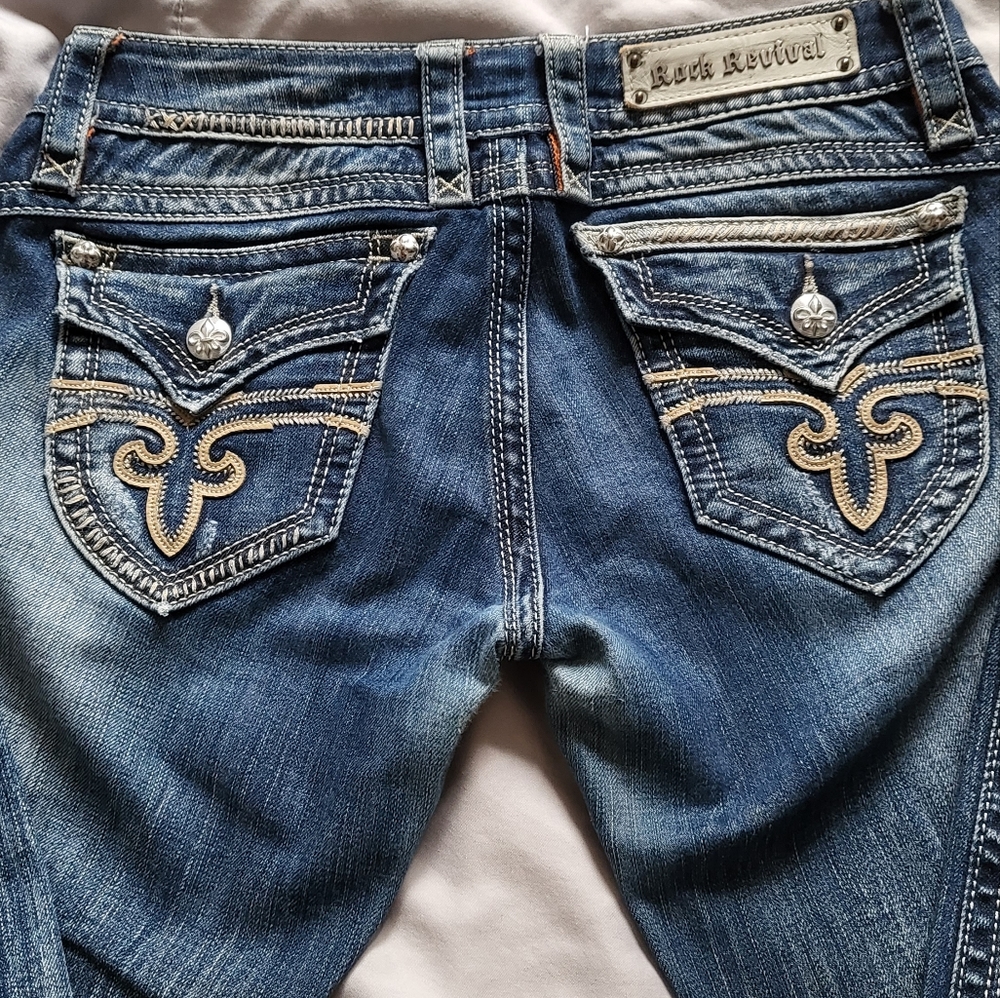 Rock Revival Jeans Capri (Gwen)